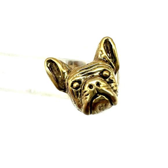 Madewell Pug Earrings Stud Dog Face Pet Casual Summer Whimsy Costume Jewelry - Picture 10 of 11
